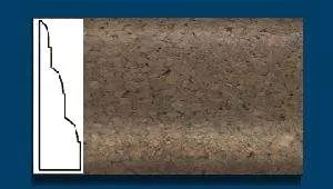 Плинтус пробковый ArtCorkDesing С 105 (Колер 7) 18x45x910 мм в Красноярске