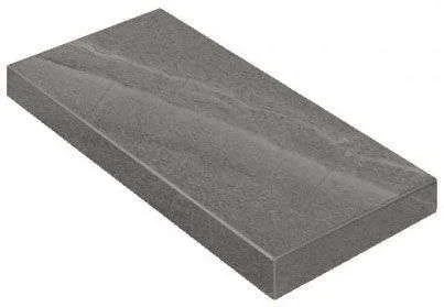 Керамогранит Italon Контемпора Карбон 33x120 ступень угловая правая в Красноярске