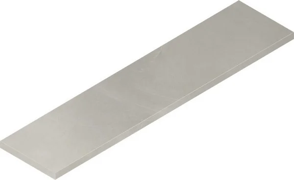 Керамогранит Italon Континуум Сильвер Ступень угловая левая 33х120 (Натуральная) в Красноярске