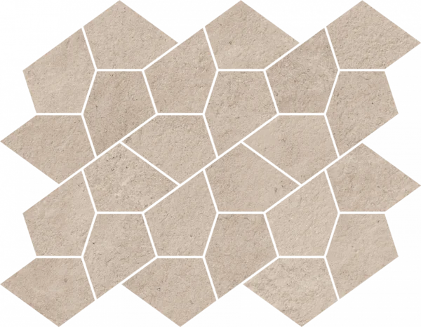 Керамогранит Italon Этернум Крим Мозаика Калейдо 35.6х27.6 (Натуральная) в Красноярске