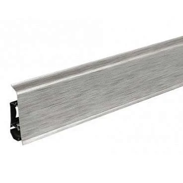 Плинтус пластиковый Arbiton INDO70 17 Алюминий 2,5 м в Красноярске