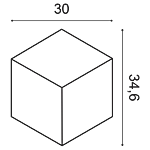 Декоративная панель Orac W105 (30x34.6x3 см) в Красноярске