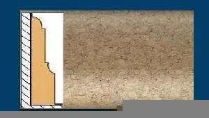 Плинтус пробковый ArtCorkDesing С 104 (Колер 5) 12x40x910 мм в Красноярске