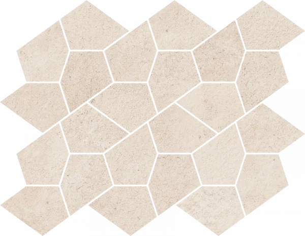 Керамогранит Italon Этернум Сноу Мозаика Калейдо 35.6х27.6 (Натуральная) в Красноярске