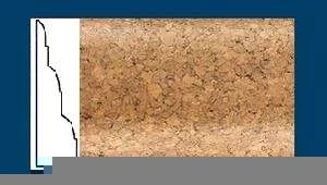 Плинтус пробковый ArtCorkDesing С 105 (Колер 8) 18x45x910 мм в Красноярске