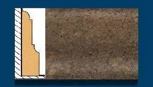 Плинтус пробковый ArtCorkDesing С 103 (Колер 10) 12х65х910 мм в Красноярске