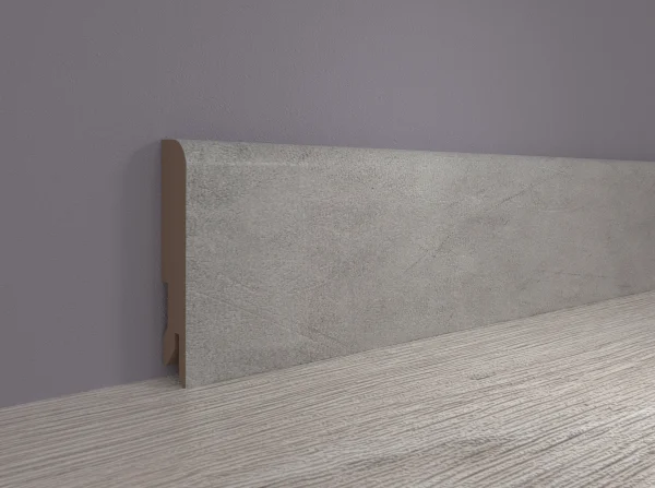 Плинтус MDF Bonkeel 24065 Бетон Лофт Натур (100х16х2400 мм) в Красноярске