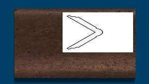 Угол пробковый наружный ArtCorkDesign С 303 Колер 14 в Красноярске