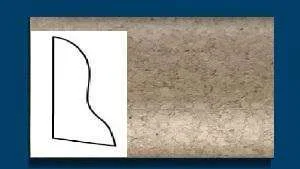 Плинтус пробковый ArtCorkDesing С 102 (Колер 6) 20x40x910 мм в Красноярске