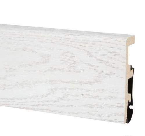 Плинтус полиуретановый Arbiton INTEGRA 03 Снежный Ясень 2,4 м в Красноярске