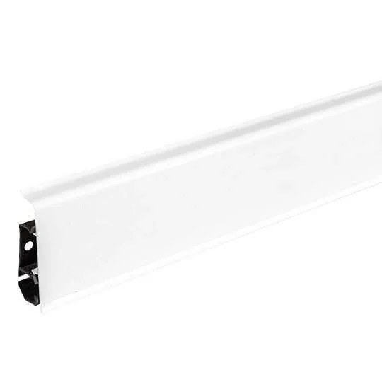 Плинтус пластиковый Arbiton INDO70 01 Белый блеск 2,5 м в Красноярске