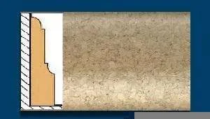 Плинтус пробковый ArtCorkDesing С 103 (Колер 4) 12х65х910 мм в Красноярске