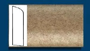 Плинтус пробковый ArtCorkDesing С 106 (Колер 5) 10х60х910 мм в Красноярске