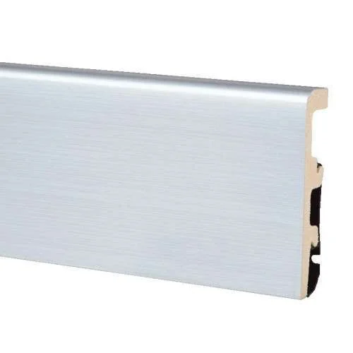 Плинтус полиуретановый Arbiton INTEGRA 02 Алюминий 2,4 м в Красноярске