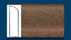 Плинтус пробковый ArtCorkDesing С 106 (Колер 11) 10х60х910 мм в Красноярске