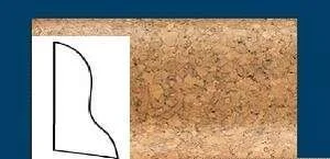 Плинтус пробковый ArtCorkDesing С 102 (Колер 8) 20x40x910 мм в Красноярске