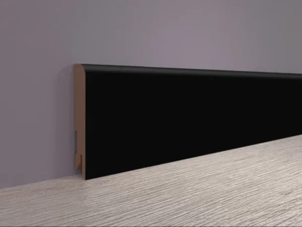 Плинтус MDF Bonkeel 24032 Чёрный Софт (100х16х2400 мм) в Красноярске