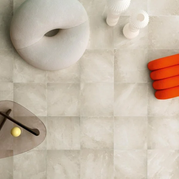 Керамогранит Coliseum Ривьера Уайт 60х60 (Натуральный и Реттифицированный) в Красноярске