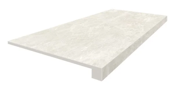 Керамогранит Coliseum Да Винчи Уайт Ступень фронтальная (Натуральный, 33х60) в Красноярске