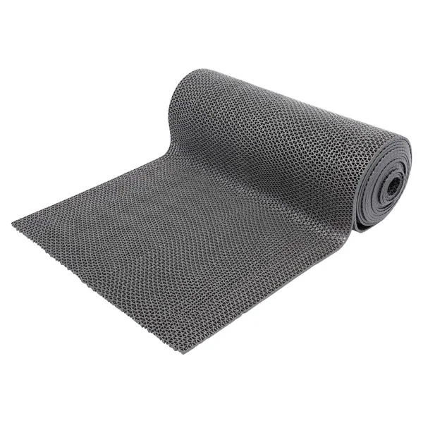 Грязезащитное рулонное покрытие ЗигЗаг Серый 5 мм (1,2 м) Китай в Красноярске