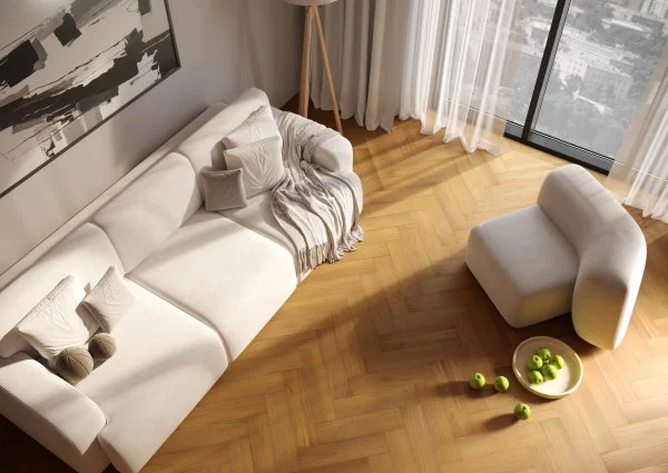 Паркетная доска Quartz Parquet Штучный паркет Тик Южноамериканский 44-400-71 в Красноярске