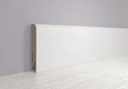 Плинтус MDF Bonkeel 24116 Белый (80х16х2400 мм) в Красноярске