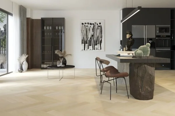 Паркетная доска Quartz Parquet Английская Ёлка Дуб Испанский 33-404 в Красноярске