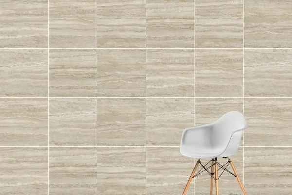 Керамогранит Vitra CityStone Травертин Линейный 60х60 (Натуральная и Реттифицированная) в Красноярске