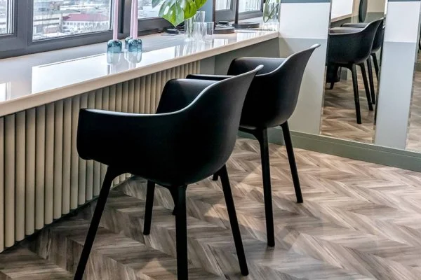 Пробковое покрытие CorkStyle Chevron Silver (1235*305*6 мм) HC в Красноярске