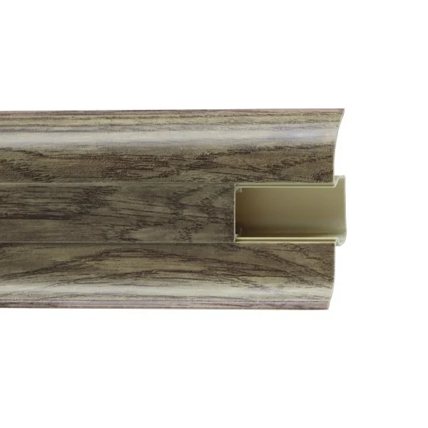Пластиковый плинтус Royce №841 Дуб Миланский (58х22х2200мм) в Красноярске