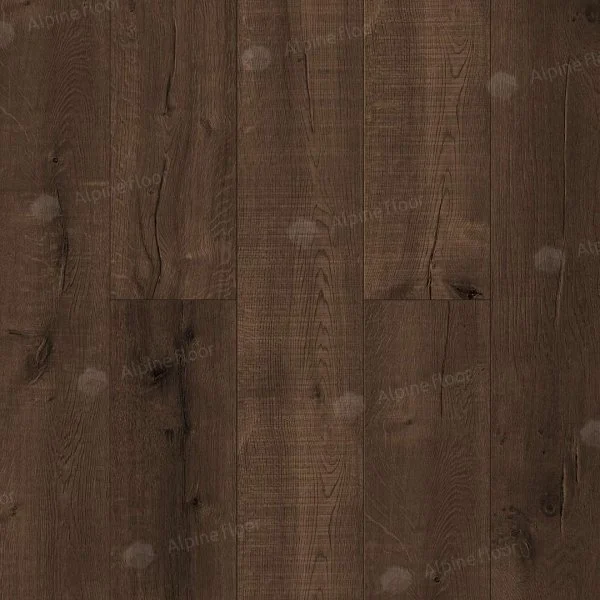 Каменно-полимерная плитка Alpine Floor Real Wood Дуб Мокка ECO 2-2, 6 мм 43 класс в Красноярске