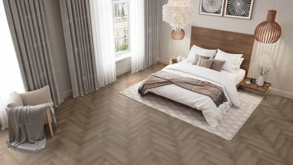 Кварц-виниловая плитка Alpine Floor Parquet Дуб Насыщенный ЕСО 16-7 2.5 мм. 43 класс в Красноярске
