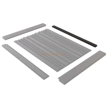 Финишный молдинг LF124B BR395K левый декорированный (31х12х2700мм) в Красноярске