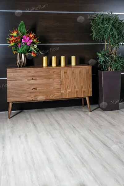 Кварц-виниловая плитка Alpine Floor Easy Line Дуб Снежный ЕСО 3-14 3 мм. 43 класс в Красноярске