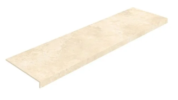 Керамогранит Coliseum Аурелия Уайт Ступень фронтальная (Натуральный, 33х120) в Красноярске