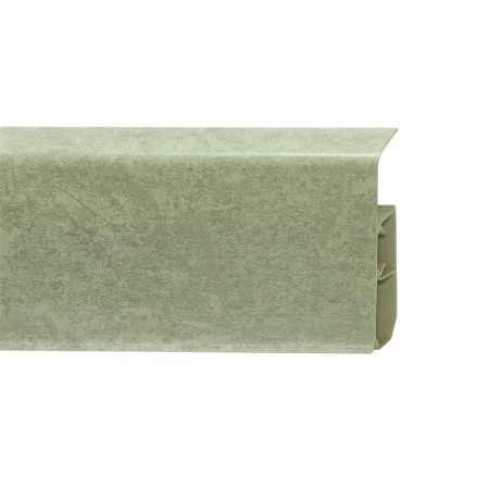 Пластиковый плинтус Royce №339 Мрамор Светлый (80х24х2200мм) в Красноярске