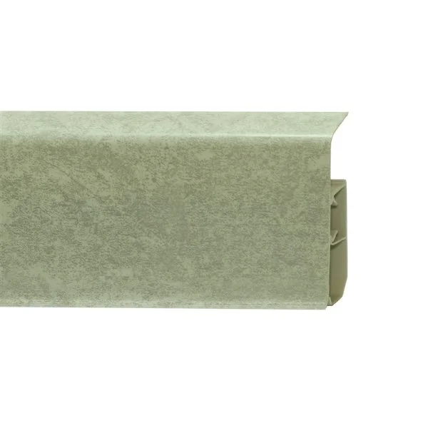 Пластиковый плинтус Royce №339 Мрамор Светлый (80х24х2200мм) в Красноярске