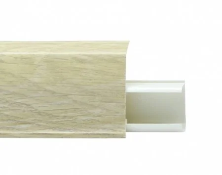 Пластиковый плинтус Royce №508 Серый Опем (55х23х2200мм) в Красноярске