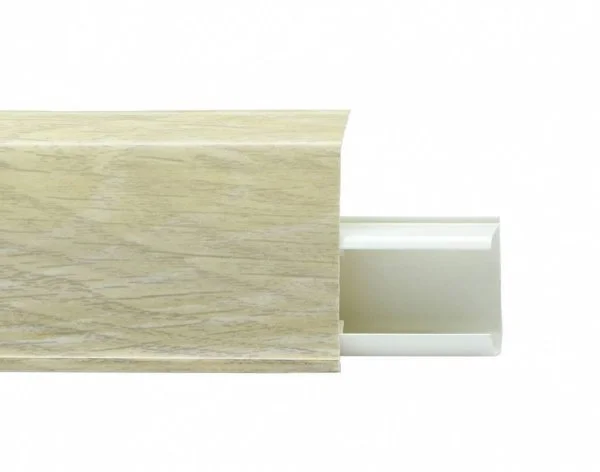 Пластиковый плинтус Royce №508 Серый Опем (55х23х2200мм) в Красноярске