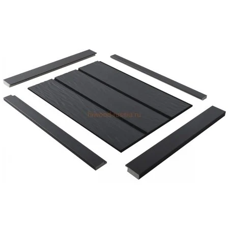 Финишный молдинг LF124A GR15K правый декорированный (42х12х2700мм) в Красноярске