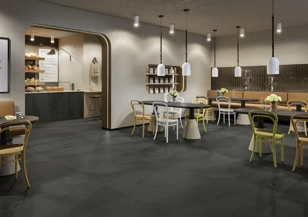 Керамогранит Coliseum Ардезия Блэк 60х120 (Натуральный и Реттифицированный) в Красноярске