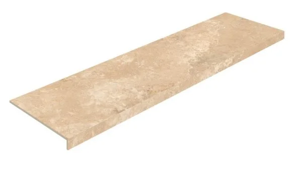 Керамогранит Coliseum Аурелия Беж Ступень фронтальная (Натуральный, 33х120) в Красноярске
