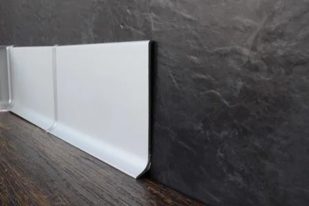 Алюминиевый плинтус ЭлитПроф Анодированный Плоский (80х11х2500 мм) в Красноярске