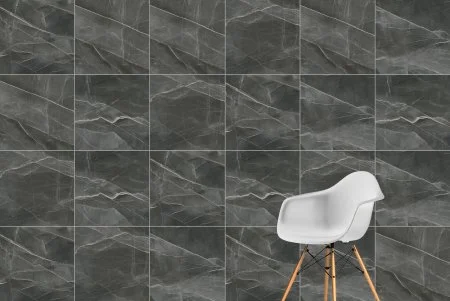 Керамогранит Vitra SityMarble Калакатта Блэк 60х60 (Лаппатированная и Реттифицированная) в Красноярске