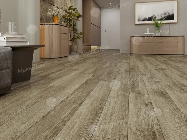 Каменно-полимерная плитка Alpine Floor Grand Sequoia Village Венге Грей ECO 11-807 4мм, 43 класс в Красноярске