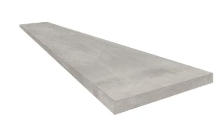 Керамогранит Coliseum Экспо Грэй Ступень угловая правая (Натуральный, 33х60) в Красноярске