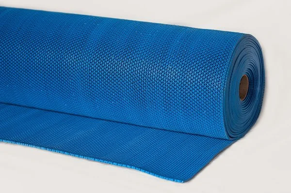 Грязезащитное рулонное покрытие ЗигЗаг Синий 4,5 мм (1,2 м) Китай в Красноярске