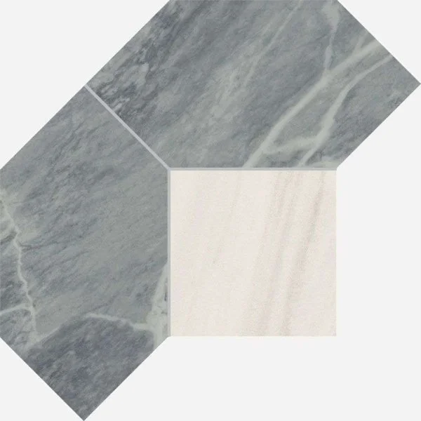 Керамогранит Italon Шарм Экстра Атлантик 28,5х21 мозаика Полигон в Красноярске