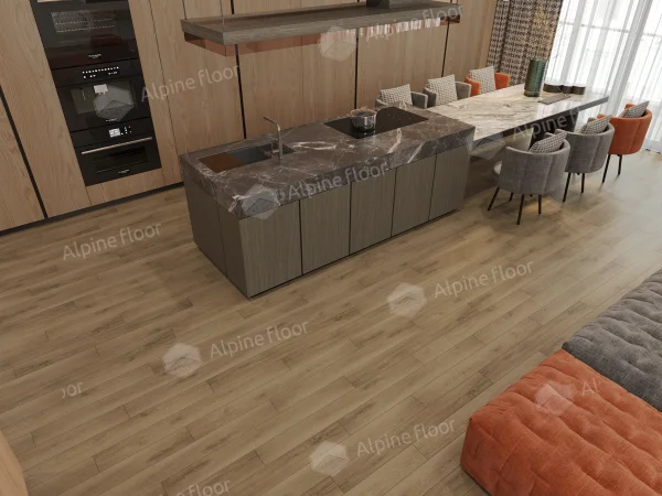 Каменно-полимерная плитка Alpine Floor Grand Sequoia Village Вайпуа ECO 11-1907 4мм, 43 класс в Красноярске