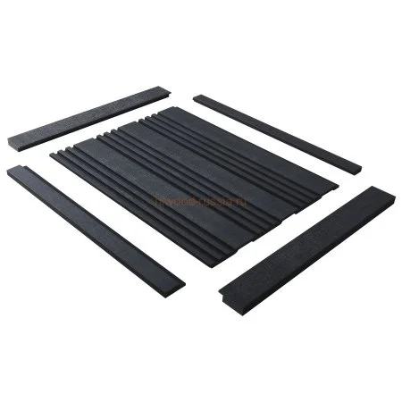 Финишный молдинг LF124B BK114K левый декорированный (31х12х2700мм) в Красноярске